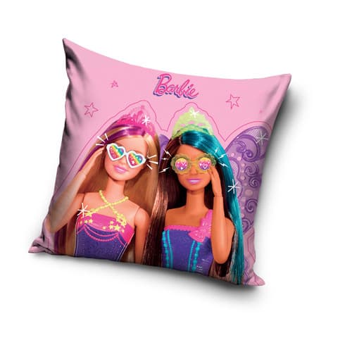 Barbie solglasögon kuddfodral i sammet 40x40 cm