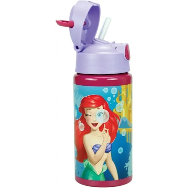 Lilla sjöljungfrun Ariel vattenflaska i aluminium 500ml