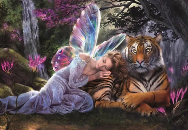 Fantasy My Guardian Pussel 1500 bitar – Clementoni