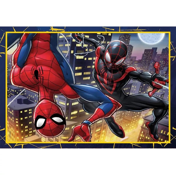 Marvel Spindelmannen 4-i-1 Pussel 12-24 bitar Clementoni