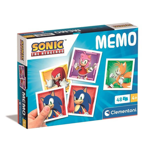 Sonic the Hedgehog Memo – Memoryspel 48 Kort