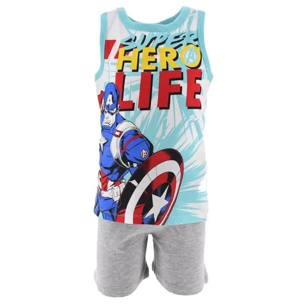 Avengers kort pyjamas för barn 10 år