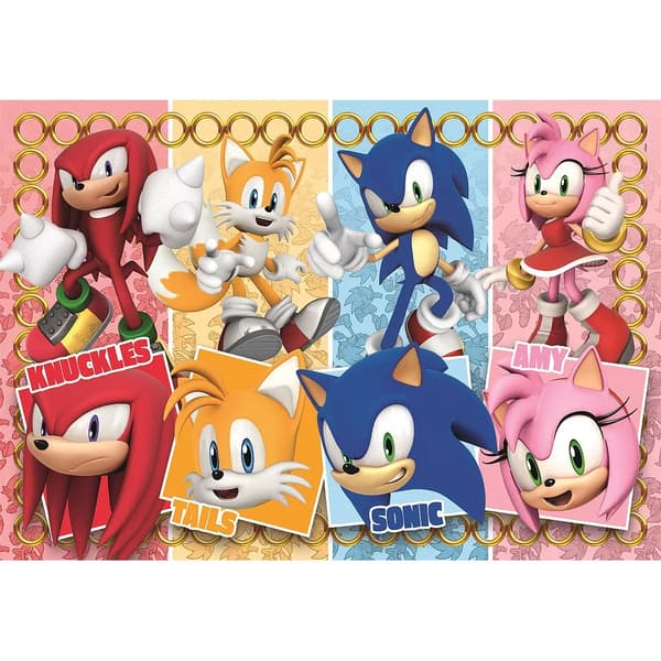 Sonic the Hedgehog 60-bitars maxi-pussel Clementoni
