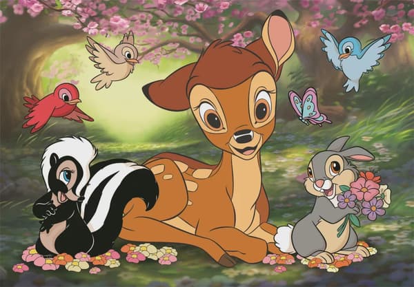 Disney Bambi Skogs Vänner 60-bitars Clementoni pussel