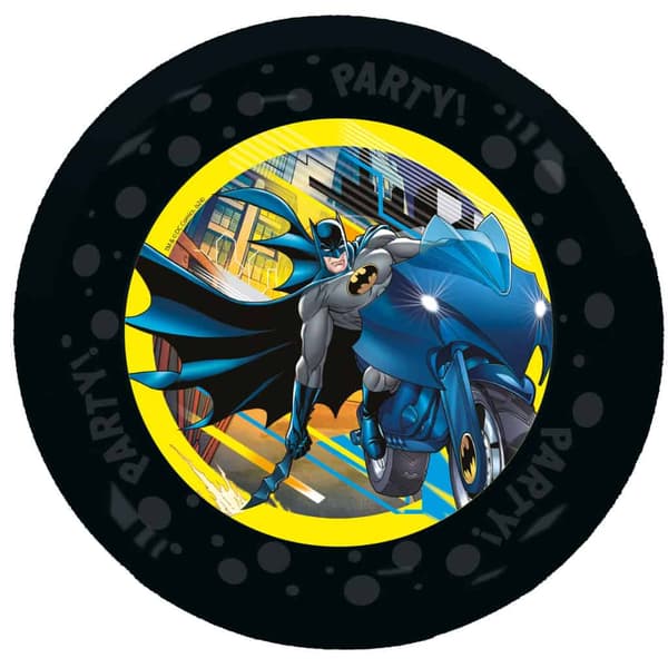 Batman Rogue Rage micro premium tallrik 4-pack 21 cm