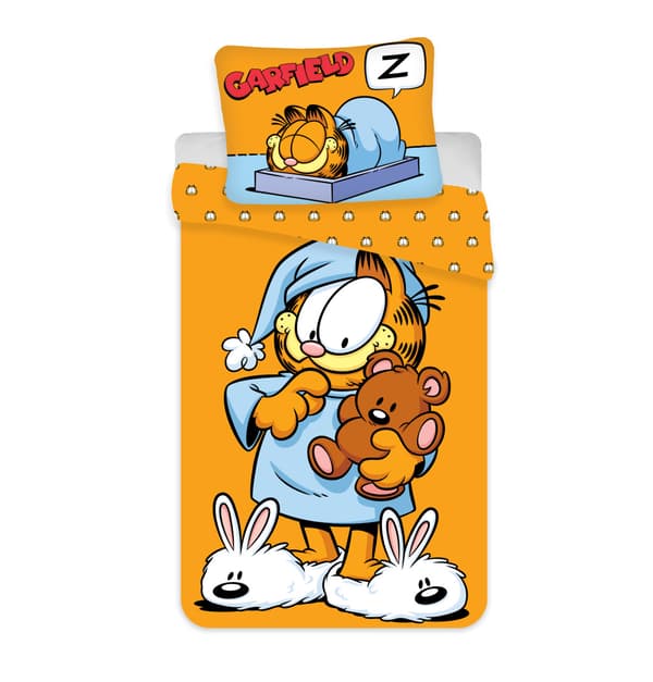 Garfield Barnbäddset 100×135 cm, 40×60 cm