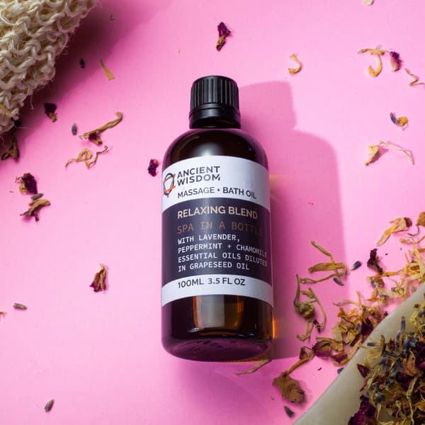 Tonande & Stärkande Massageolja - 100ml