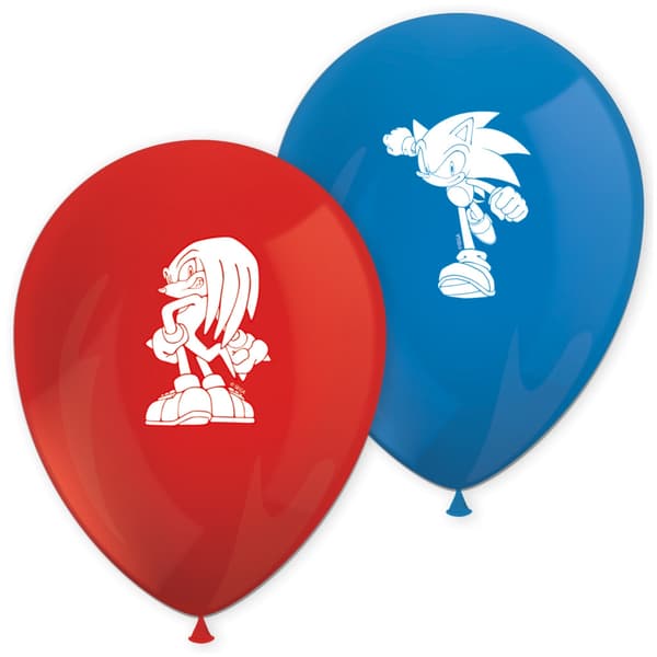 Sonic the Hedgehog Ballonger, 8-pack