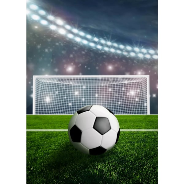 Fleecefilt Fotboll 100x140cm