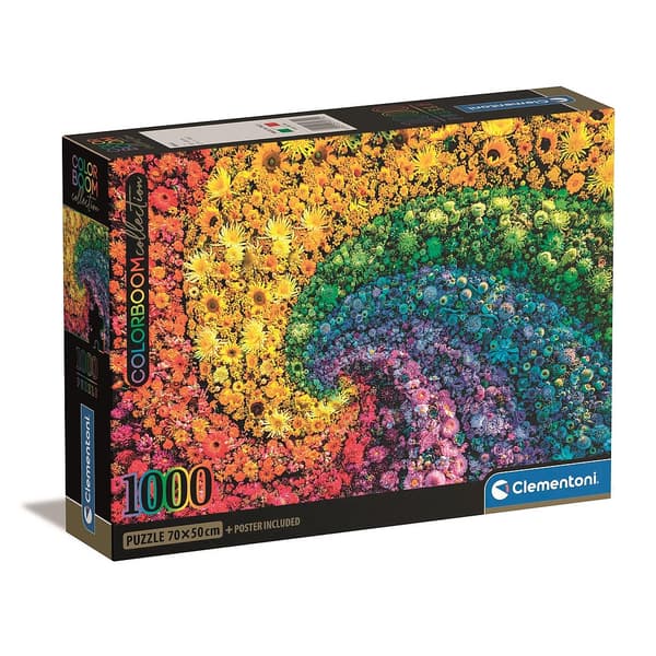 Blompussel 1000 bitar – Colour Flowers – Clementoni