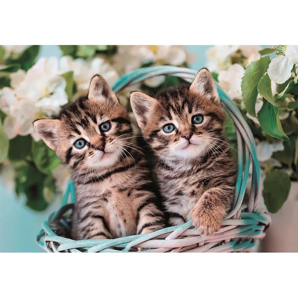 Katter Lovely Twins pussel 60 bitar från Clementoni