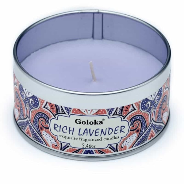 Lavendel Vaxljus i Burk