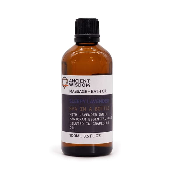 Sömnig Lavendel Massageolja - 100ml
