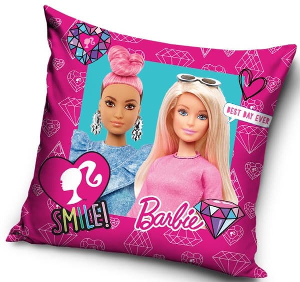 Barbie Smile kuddfodral 40x40 cm sammet