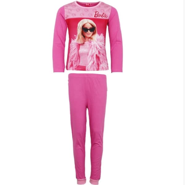 Barbie Elegant Pink barnpyjamas lång 5 år / 110 cm