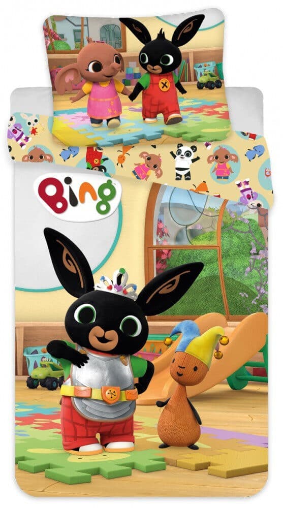 Bing Play barnbäddset 100x135 cm, 40x60 cm