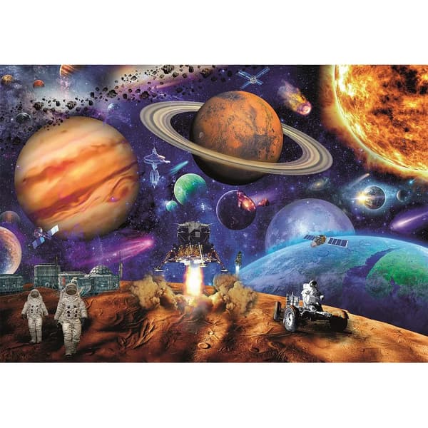 Space Mission Planets 300-bitars pussel Clementoni