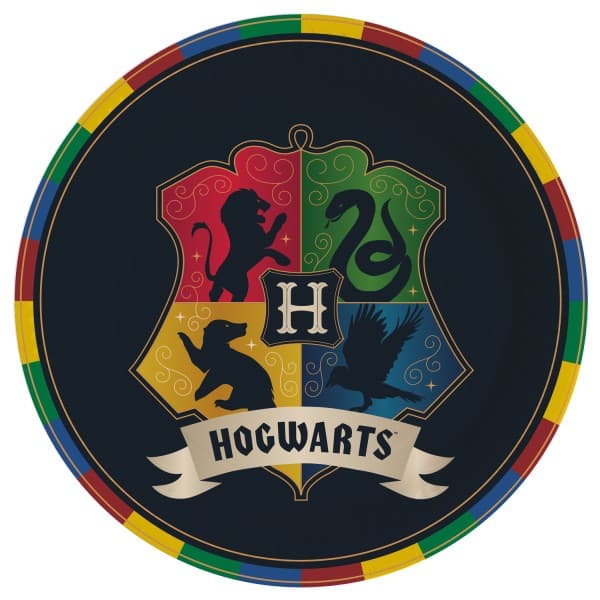Harry Potter papperstallrikar 8-pack 23 cm