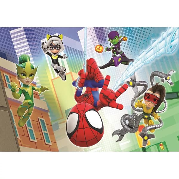 Spindelmannen Spidey 2x60 bitars pussel Clementoni