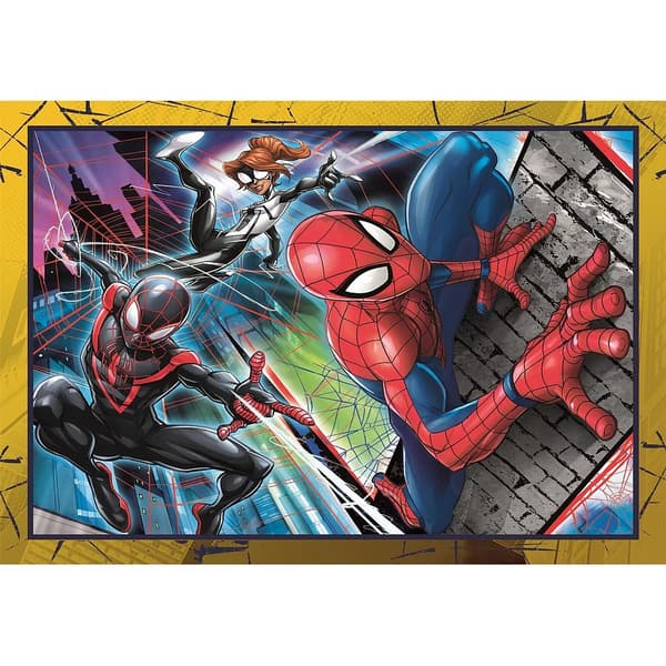 Marvel Spindelmannen 4-i-1 Pussel 12-24 bitar Clementoni