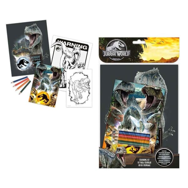 Jurassic World målarset