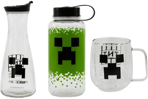 Vattenkaraff/Glas/Flaska Minecraft