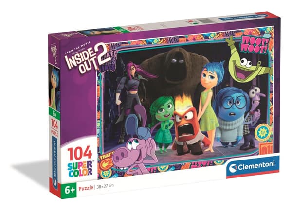 Disney Inside Out Brains Team 104-bitars pussel Clementoni