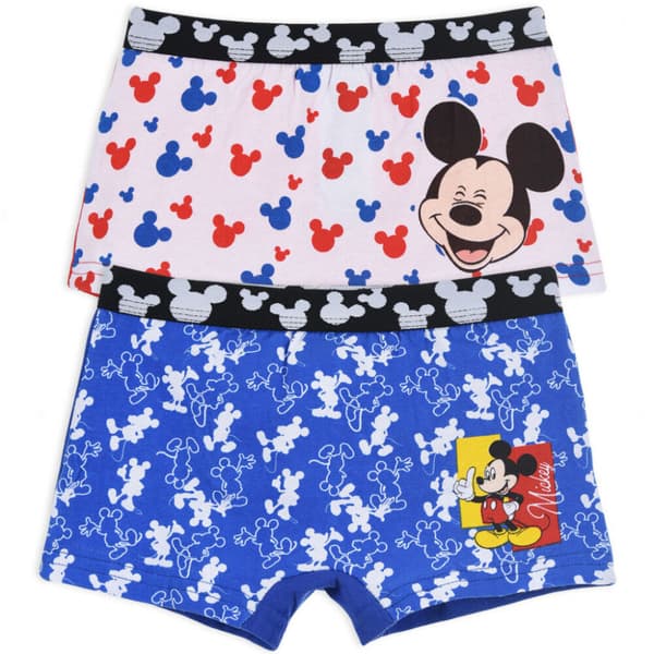 Disney Mickey Kids' Boxer Briefs 2 Pieces/Pack 4/5