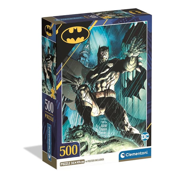 Batman Rainy 500 bitars kompakt pussel Clementoni