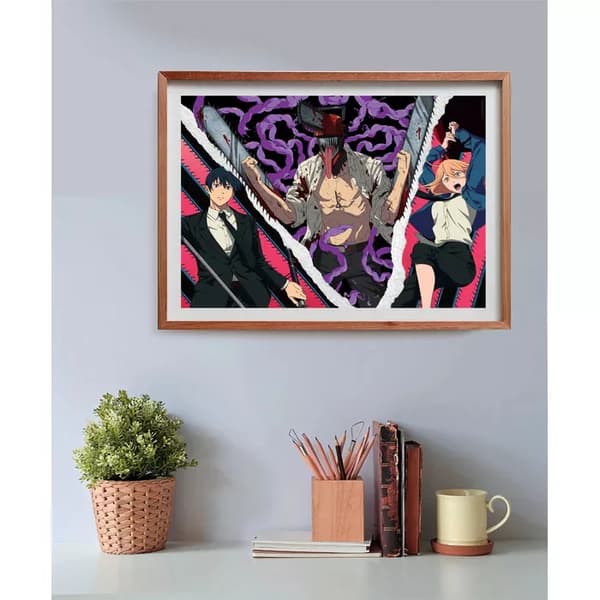 Chainsaw Man Demon Ripper 500-bitars pussel Clementoni