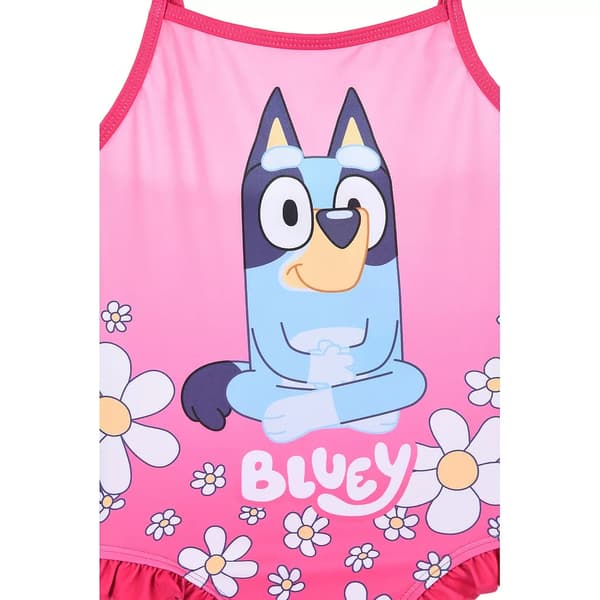 Bluey Daisy Rosa baddräkt, 110 cm