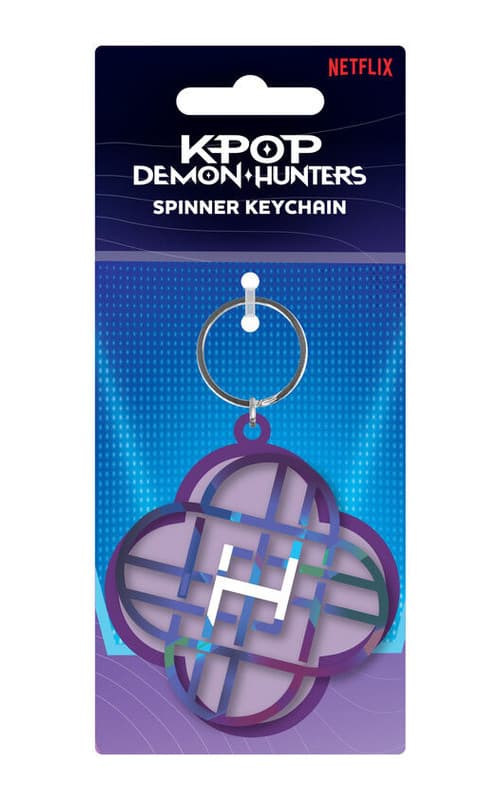K-pop Demon Hunters Hunter X spinner nyckelring