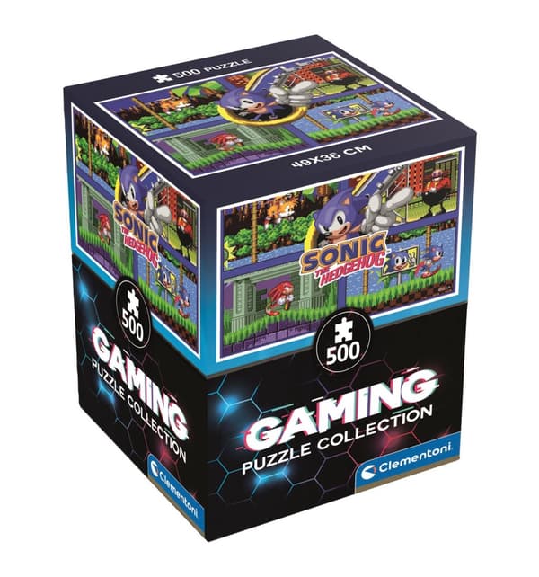 Sonic the Hedgehog Fast 64 Bit 500 bitars pussel Clementoni
