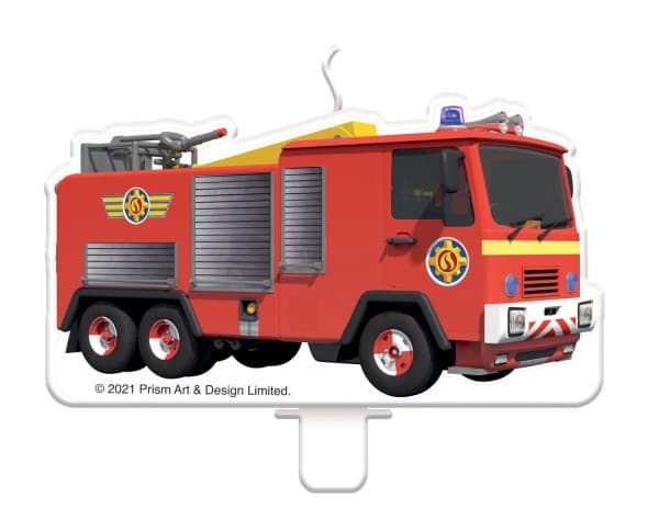 Fireman Sam teamwork tårtljus
