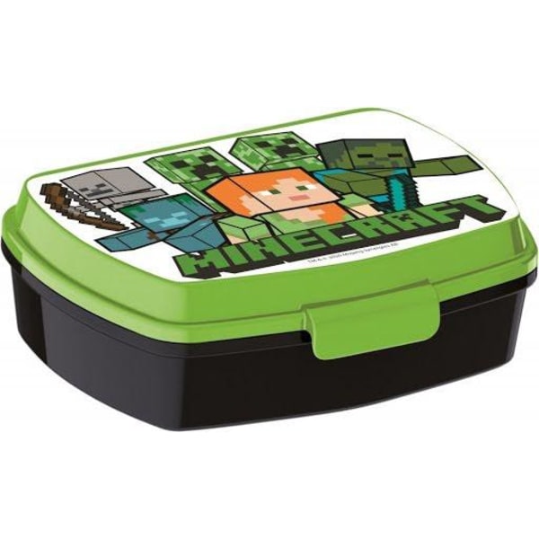 Matlåda Lunchbox Minecraft Grön Green
