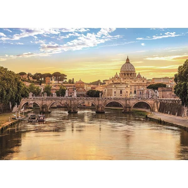 Cities Rom Italien 1500-bitars kompakt pussel Clementoni