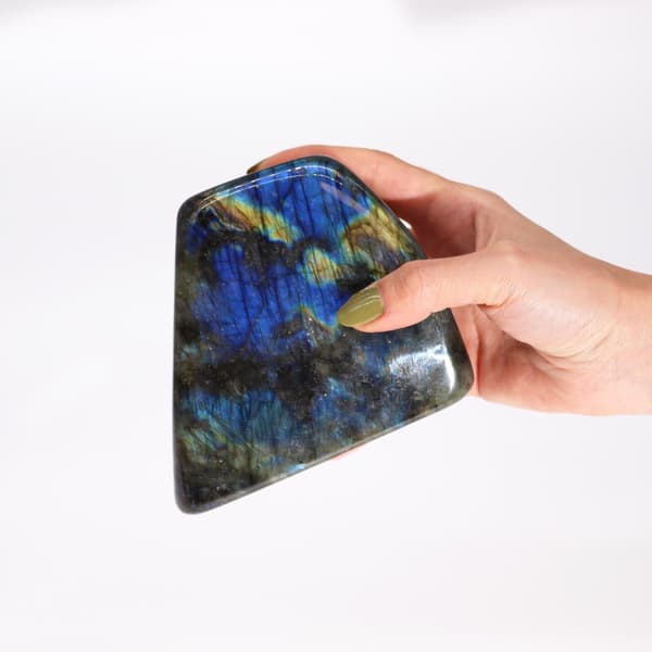 Madagaskar Labradoritsten - Extra Stor (ca 900-1100g - 100-170mm)
