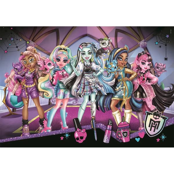 Monster High Glam Squad 104-bitars pussel Clementoni