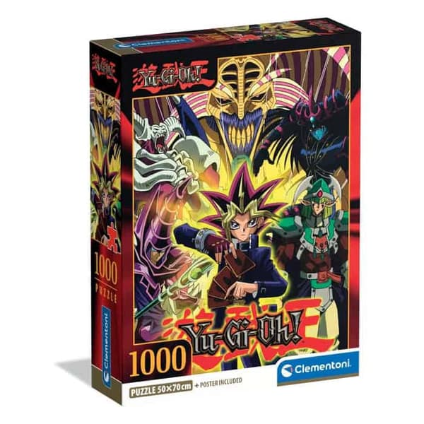 Yu-Gi-Oh! Mystic 1000-bitars kompakt pussel Clementoni