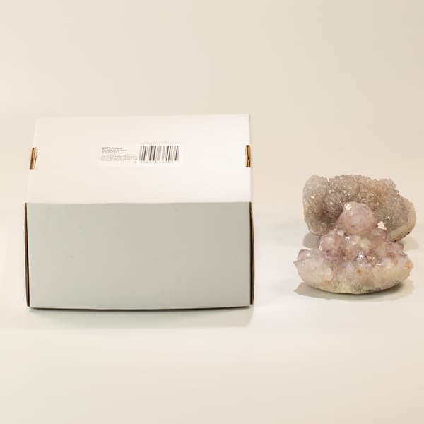 Med blandade amethystgeoder - 6-9 cm (ca 1 kg) 2-3 stycken