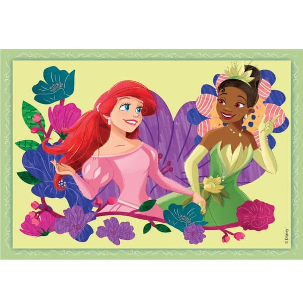 Disney Prinsessor 4-i-1 Pussel 12-24 bitar Clementoni