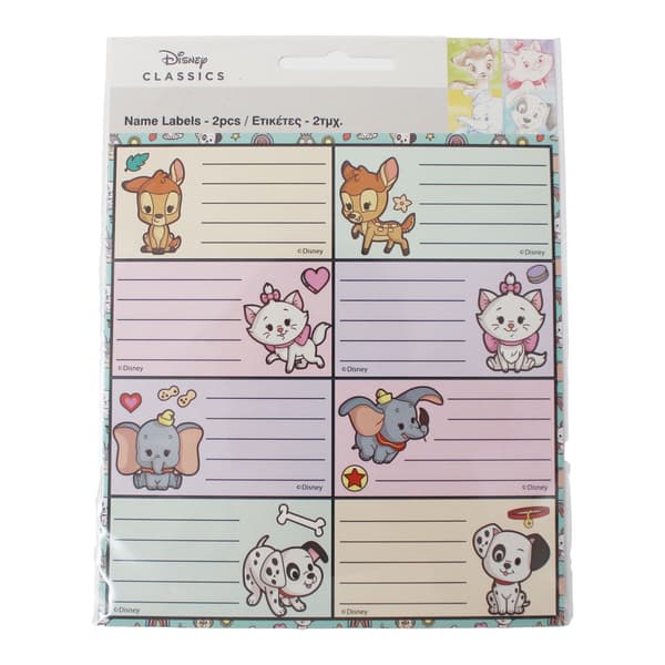 Disney Classics anteckningsetiketter 16 st