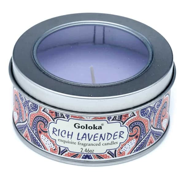 Lavendel Vaxljus i Burk