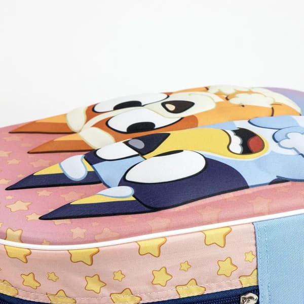 Bluey Stjärnor 3D Ryggsäck, väska 31 cm