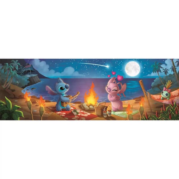 Disney Lilo och Stitch 1000-bitars panorama pussel Clementoni