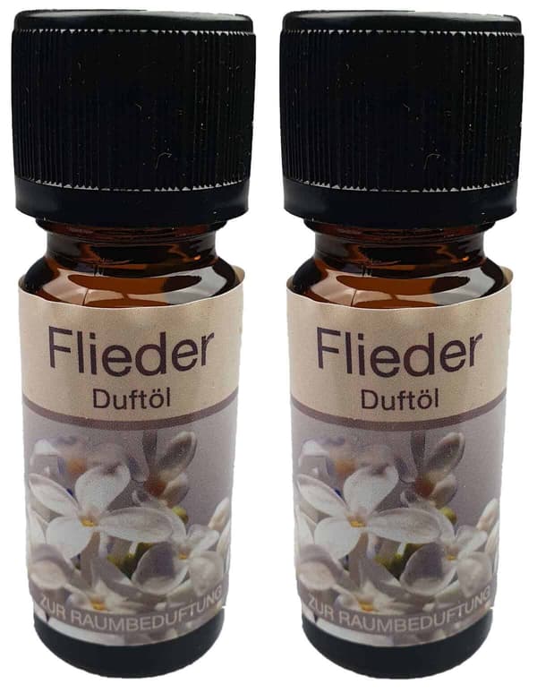 2-pack doftoljor med fläderdoft