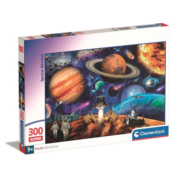 Space Mission Planets 300-bitars pussel Clementoni