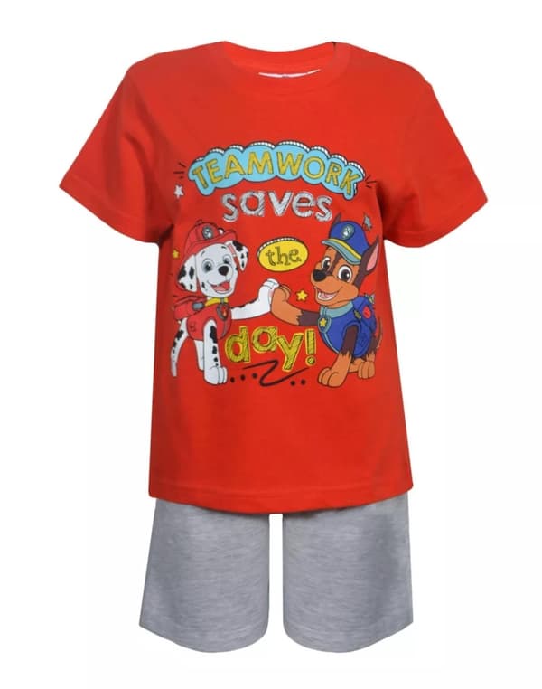Paw Patrol barn kort pyjamas 3 år