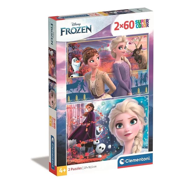 Disney Frost 2x60-bitars pussel Clementoni