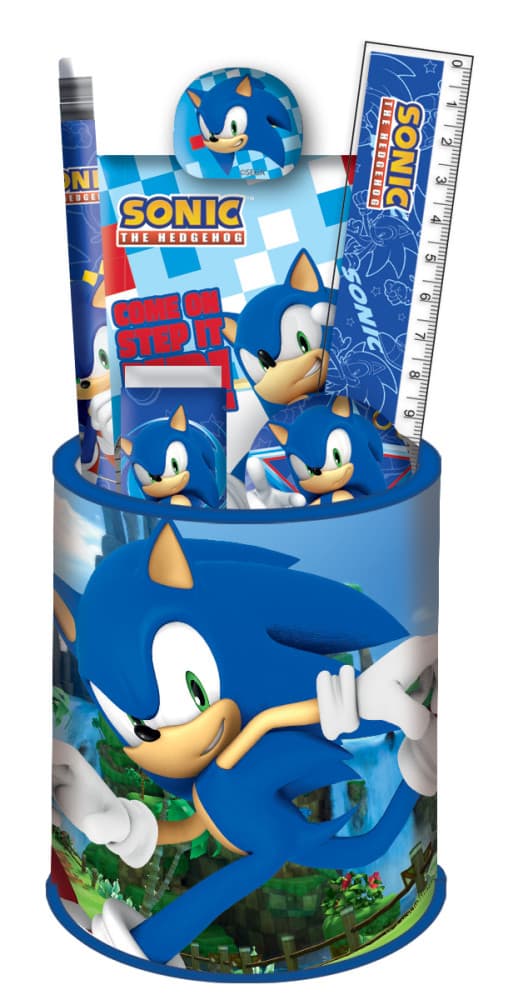 Sonic the Hedgehog Rush skrivset 7 delar